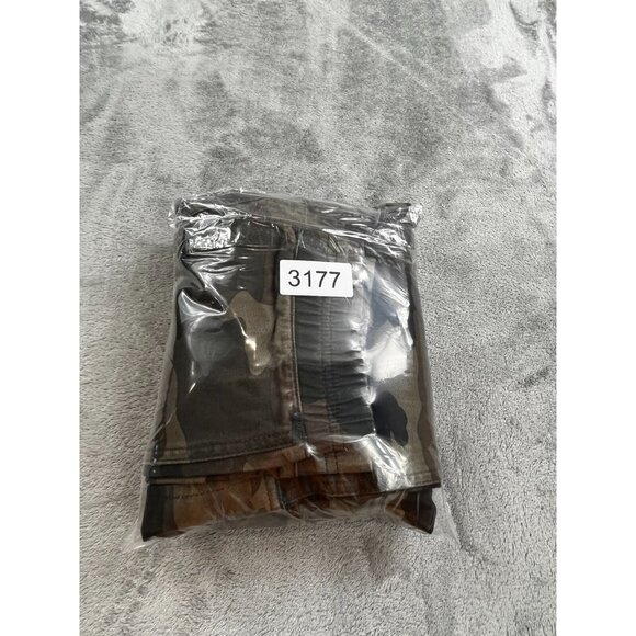 AK Army Cargo Pants Men Small Camo Jogger Military Combat Style Drawstring Y2K - Picture 11 of 11